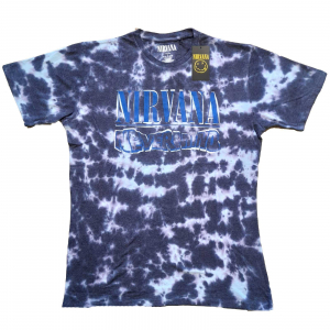 Nirvana - Nevermind Wavy Logo (Large) Unisex Purple T-Shirt in the group CDON - Exporterade Artiklar_Manuellt / T-shirts_CDON_Exporterade at Bengans Skivbutik AB (4303441)