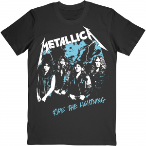 Metallica - Vintage Ride The Lightning (X-Large) Unisex T-Shirt in the group CDON - Exporterade Artiklar_Manuellt / T-shirts_CDON_Exporterade at Bengans Skivbutik AB (4304018)