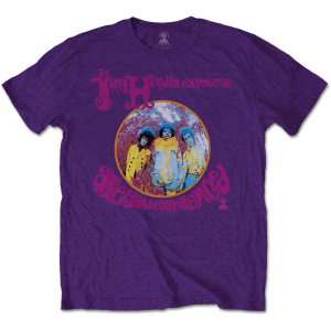 Jimi Hendrix - Are You Experienced? (Large) Unisex Purple T-Shirt in the group CDON - Exporterade Artiklar_Manuellt / T-shirts_CDON_Exporterade at Bengans Skivbutik AB (4304056)