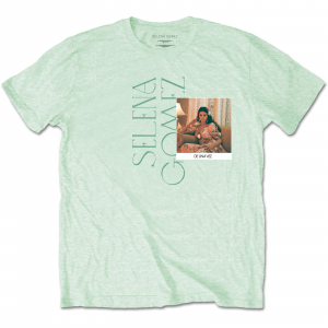 Selena Gomez - Polaroid (Small) Unisex Green T-Shirt in the group MERCH / T-Shirt / Summer T-shirt 23 at Bengans Skivbutik AB (4304062)