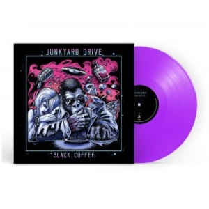 Junkyard Drive - Black Coffee (Purple Vinyl Lp) in the group VINYL / Hårdrock at Bengans Skivbutik AB (4305507)