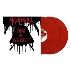 Midnight - Shox Of Violence (2 Lp Red Marbled in the group VINYL / Hårdrock at Bengans Skivbutik AB (4306337)