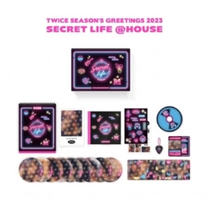 Twice - 2023 Season's Greetings (SECRET LIFE @HOUSE) + 9 Photocards in the group Minishops / K-Pop Minishops / Twice at Bengans Skivbutik AB (4306947)