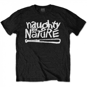 Naughty By Nature - Naughty By Nature Unisex T-Shirt: OG Log in the group OTHER / BW-T-shirts at Bengans Skivbutik AB (4308591r)