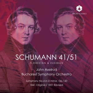 John Axelrod & Bucharest Symphony Orchestra - Schumann 41/51: Florestan & Eusebius in the group Externt_Lager /  at Bengans Skivbutik AB (4309279)