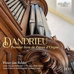 Dandrieu Jean-Francois - Premier Livre De Pieces D'orgue in the group Externt_Lager /  at Bengans Skivbutik AB (4309332)