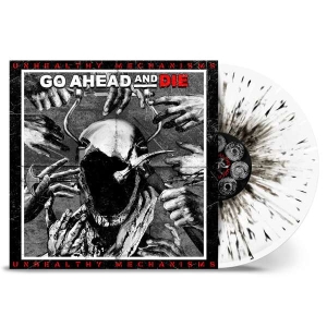 Go Ahead And Die - Unhealthy Mechanisms (White, B in the group VINYL / Hårdrock at Bengans Skivbutik AB (4309758)