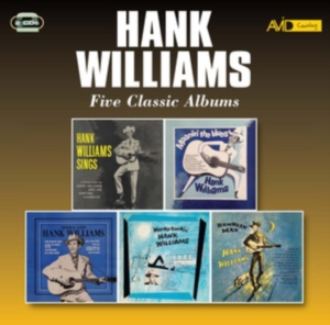 Hank Williams - Five classic albums in the group OTHER / Övrigt /  at Bengans Skivbutik AB (4310017)