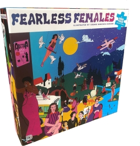 Fearless Females: A 1000 Piece Jigsaw Pu in the group CDON - Exporterade Artiklar_Manuellt / Merch_CDON_exporterade at Bengans Skivbutik AB (4311436)