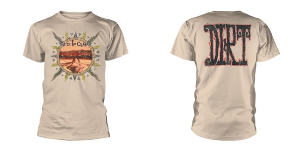 Alice In Chains - T/S Vintage Dirt Sun (Xl) in the group MERCHANDISE / T-shirt / Heavy Metal at Bengans Skivbutik AB (4313169)