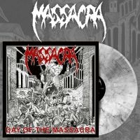 MASSACRA - DAY OF THE MASSACRA (MARBLED VINYL in the group VINYL / Hårdrock at Bengans Skivbutik AB (4313251)