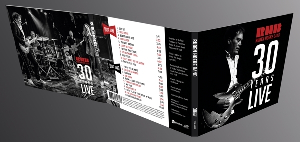 Hoeke Ruben -Band- - Thirty Years Live in the group CD / Rock at Bengans Skivbutik AB (4313418)