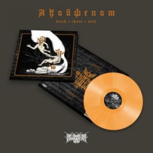 Akouphenom - Death·chaos·void (Orange Vinyl Lp) in the group VINYL / Upcoming releases at Bengans Skivbutik AB (4314254)