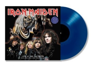 Iron Maiden - Live Palladium New York 1982 (Blue) in the group VINYL / Hårdrock/ Heavy metal at Bengans Skivbutik AB (4314300)