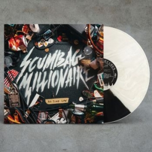 Scumbag Millionaire - All Time Low (Half Black/White Viny in the group VINYL / Rock at Bengans Skivbutik AB (4314319)
