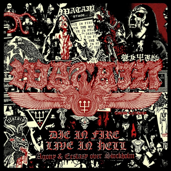 Watain - Die In Fire - Live In Hell in the group CD / Bestsellers at Bengans Skivbutik AB (4314368)