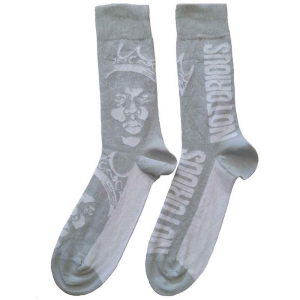 Biggie Smalls - Crown Monochrome Uni Socks (Eu 40-45) in the group MERCHANDISE / Merch / Hip Hop-Rap at Bengans Skivbutik AB (4314448)