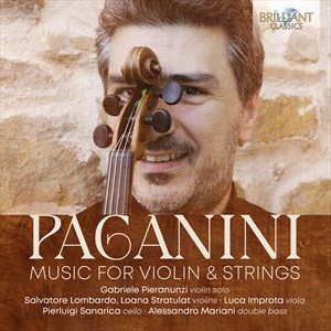 Paganini Niccolo - Music For Violin & Strings in the group Externt_Lager /  at Bengans Skivbutik AB (4314583)