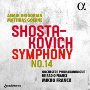 Shostakovich Dmitri - Symphony No. 14 in the group CD / Klassiskt at Bengans Skivbutik AB (4314600)