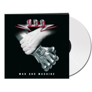 U.D.O. - Man And Machine (White Vinyl Lp) in the group VINYL / Hårdrock/ Heavy metal at Bengans Skivbutik AB (4314779)