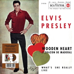 Elvis Presley - Wooden Heart in the group VINYL / Pop-Rock at Bengans Skivbutik AB (4315483)