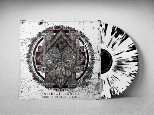 Infernal Angels - Shrine Of Black Fire (Splatter Viny in the group VINYL / Hårdrock at Bengans Skivbutik AB (4315592)