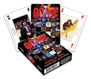 Ac/Dc - In Rock We Trust Playing Cards in the group MERCHANDISE / Board Games / Heavy Metal at Bengans Skivbutik AB (4315905)