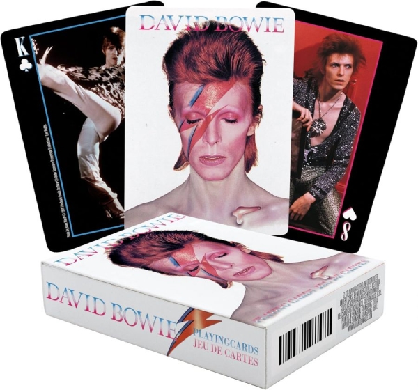 Bowie David - Playing Cards (6.5 Cm X 1.75 Cm X 9 in the group MERCHANDISE / Board Games /  /  at Bengans Skivbutik AB (4315906)