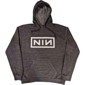 Nine Inch Nails - Classic Logo (Grey) Uni Pullover Hoodie in the group OTHER / Merchandise at Bengans Skivbutik AB (4320838r)