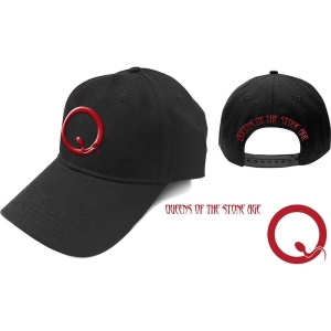 Queens Of The Stone Age - Q Logo Bl Baseball C in the group MERCHANDISE / Accessoarer / Pop-Rock at Bengans Skivbutik AB (4321908)