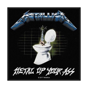 Metallica - Metal Up Your Ass Standard Patch in the group MERCHANDISE / Merch / Hårdrock at Bengans Skivbutik AB (4324169)