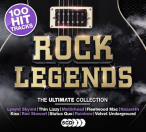 Various artists - Rock Legends (5CD) in the group CD / Hårdrock/ Heavy metal at Bengans Skivbutik AB (4324566)