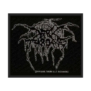 Darkthrone - Lurex Logo Standard Patch in the group MERCHANDISE / Accessoarer / Hårdrock at Bengans Skivbutik AB (4324741)