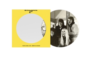 Abba - People Need Love / Merry-Go-Round (picture disc) in the group VINYL / Upcoming releases / Pop at Bengans Skivbutik AB (4342589)