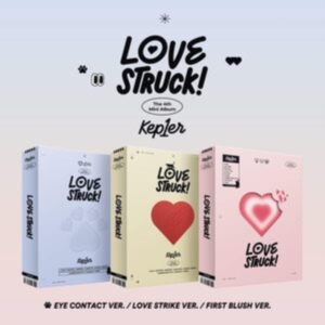 Kep1er - 4th Mini (LOVESTRUCK!) (FIRST BLUSH ver. in the group Minishops / K-Pop Minishops / Kep1er at Bengans Skivbutik AB (4342621)
