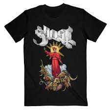 Ghost - Ghost Unisex T-Shirt: Plague Bringer (black) in the group OTHER / Merch CDON 2306 at Bengans Skivbutik AB (4355487)