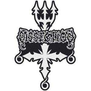Dissection - Logo Cut Out Standard Patch in the group MERCHANDISE / Merch / Hårdrock at Bengans Skivbutik AB (4359315)
