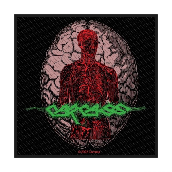 Carcass - Patch - Cabeza in the group MERCH / Accessories / Patches at Bengans Skivbutik AB (4359316)