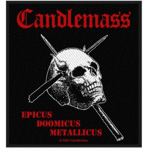 Candlemass - Epicus Doomicus Metallicus Standard Patc in the group MERCHANDISE / Merch / Hårdrock at Bengans Skivbutik AB (4359318)