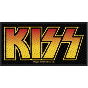 Kiss - Logo Standard Patch in the group MERCHANDISE / Merch / Hårdrock at Bengans Skivbutik AB (4359319)