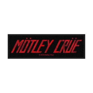 Motley Crue - Logo Standard Patch in the group MERCHANDISE / Merch / Hårdrock at Bengans Skivbutik AB (4359344)