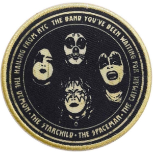 Kiss - Hailing From Nyc Printed Patch in the group MERCHANDISE / Merch / Hårdrock at Bengans Skivbutik AB (4359372)