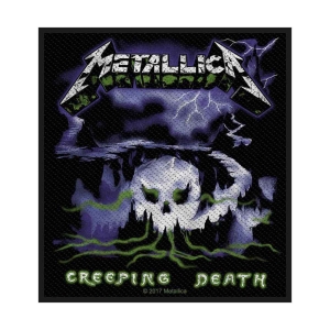 Metallica - Creeping Death Standard Patch in the group MERCHANDISE / Merch / Hårdrock at Bengans Skivbutik AB (4359387)