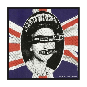 Sex Pistols - God Save The Queen Retail Packaged Patch in the group MERCHANDISE / Merch / Punk at Bengans Skivbutik AB (4359389)