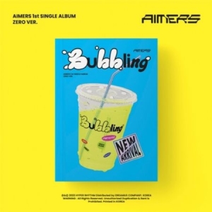 AIMERS - 1st Single (Bubbling) (Random Ver.) in the group CD / K-Pop at Bengans Skivbutik AB (4361708)