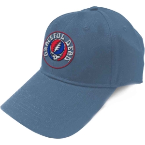 Grateful Dead -  Steal Your Face Logo Denim Baseball C in the group MERCHANDISE / Accessoarer / Pop-Rock at Bengans Skivbutik AB (4366615)