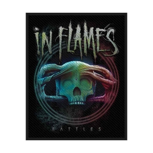 In Flames - Battles Retail Packaged Patch in the group MERCHANDISE / Merch / Hårdrock at Bengans Skivbutik AB (4378749)