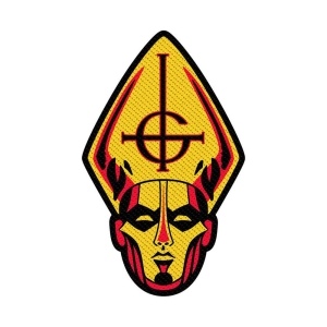 Ghost - Papa Head Standard Patch in the group MERCHANDISE / Merch / Hårdrock at Bengans Skivbutik AB (4379228)
