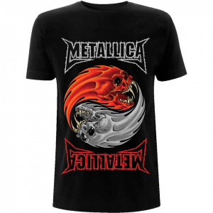 Metallica - Metallica Unisex T-Shirt: Yin Yang (blac in the group OTHER / Övrigt /  at Bengans Skivbutik AB (4387309)