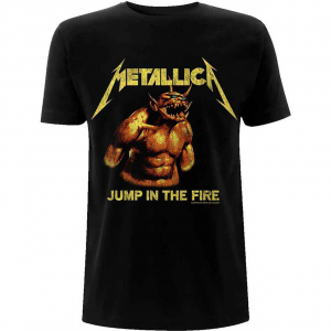 Metallica - Metallica Unisex T-Shirt: Jump In The Fi in the group OTHER / Övrigt /  at Bengans Skivbutik AB (4387335)